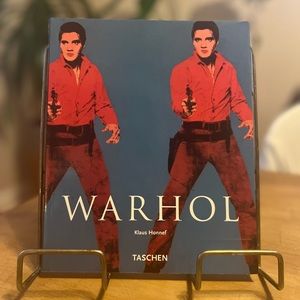 Warhol art book
